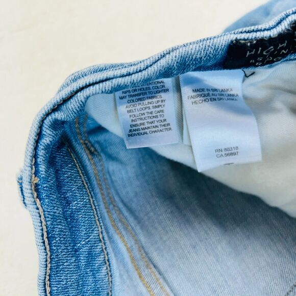 Lucky Brand Straight Ankle Crop Jeans 8/29 Mid Rise Dark Wash Denim - Picture 16 of 16